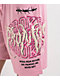 Broken Promises Underworld Pink Mesh Shorts - Thumbnail image 3 of 4