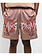 Broken Promises Underworld Tan Mesh Shorts - Thumbnail image 3 of 3