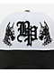 Broken Promises Vicious White & Black Snapback Hat - Thumbnail image 3 of 5
