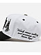 Broken Promises Vicious White & Black Snapback Hat - Thumbnail image 4 of 5