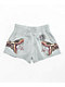 Broken Promises Viper Snake Green Sweat Shorts - Thumbnail image 7 of 7