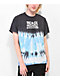 Broken Promises Warrior  Tie Dye camiseta Azul