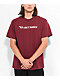 Broken Promises We Aint Homies Maroon T-Shirt - Thumbnail image 2 of 3
