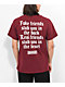 Broken Promises We Aint Homies Maroon T-Shirt - Thumbnail image 1 of 3
