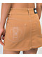 Broken Promises Wheelbarrow Brown Mini Skirt - Thumbnail image 5 of 6
