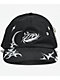 Broken Promises Whirl Airbrush Black Strapback Hat - Thumbnail image 3 of 5