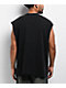 Broken Promises Widows Peak Black Tank Top - Thumbnail image 2 of 4