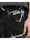 Broken Promises Wired Black Denim Jeans - Thumbnail image 6 of 7
