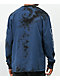 Broken Promises x Casper Hand Hug Blue Tie Dye Long Sleeve T-Shirt