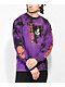 Broken Promises x Death Note Ryuk Purple Tie Dye Long Sleeve T-Shirt - Thumbnail image 1 of 5