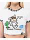 Broken Promises x Happy Bunny Cowboy Crop T-Shirt - Thumbnail image 3 of 3