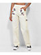 Broken Promises x Happy Bunny Focus On Me White Cargo Pants - Thumbnail image 1 of 8