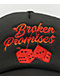 Broken Promises x Hot Wheels Low Key Black Snapback Hat