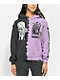 Broken Promises x Junji Ito Medusa Black & Purple Split Dye Hoodie - Thumbnail image 1 of 4