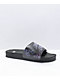 Broken Promises x Santa Cruz Flutter Black Slide Sandals - Thumbnail image 1 of 4