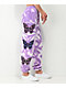 Broken Promises x Santa Cruz Flutter Purple Tie Dye Sweatpants - Thumbnail image 4 of 8