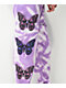 Broken Promises x Santa Cruz Flutter Purple Tie Dye Sweatpants - Thumbnail image 6 of 8