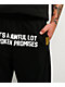 Broken Promises x That's A Awful Lot Of Cough Syrup Classic Black Sweatpants - Thumbnail image 4 of 5