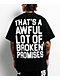 Broken Promises x That's A Awful Lot Of Cough Syrup Classic Black T-Shirt - Thumbnail image 2 of 4