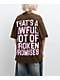 Broken Promises x That's A Awful Lot Of Cough Syrup Classic Brown T-Shirt - Thumbnail image 1 of 4