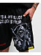 Broken Promises x That's A Awful Lot Of Cough Syrup Getto Bird Black Mesh Shorts - Thumbnail image 3 of 4