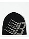 Bronze 56K Reversible Black & Navy Skully Beanie - Thumbnail image 1 of 2