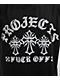 Brooklyn Projects Chromed Cross Black Wash T-Shirt - Thumbnail image 3 of 3