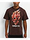 Brooklyn Projects Flame On Brown T-Shirt - Thumbnail image 1 of 2