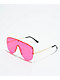 Bubble Gum Hot Pink Sunglasses - Thumbnail image 1 of 3