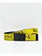 Buckle Down Kanji Yellow & Black Web Belt 