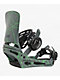 Burton Cartel Re:Flex Grey & Green Voltage Snowboard Bindings 2027 - Thumbnail image 1 of 6