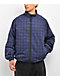Butter Goods Plaid Navy Nylon Jacket - Thumbnail image 1 of 4