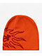 Butter Goods Solar Orange Skully Beanie - Thumbnail image 2 of 2