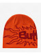 Butter Goods Solar Orange Skully Beanie - Thumbnail image 1 of 2