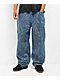Butter Goods Thorn Camo Indigo Wash Wide Cut Jeans - Thumbnail image 1 of 7
