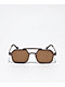 Buzz Copper Metal Pilot Sunglasses - Thumbnail image 2 of 2