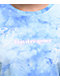 By Samii Ryan Daydreamer Blue Tie Dye Crop T-Shirt - Thumbnail image 2 of 4