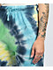By Samii Ryan Growth Blue & Green Tie Dye Jogger Sweatpants