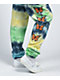 By Samii Ryan Growth Blue & Green Tie Dye Jogger Sweatpants - Thumbnail image 7 of 7