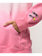By Samii Ryan x Smiley Kind People Pink Dip Dye Hoodie - Thumbnail image 3 of 4