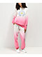 By Samii Ryan x Smiley Kind People Pink Dip Dye Hoodie - Thumbnail image 4 of 4