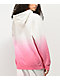 By Samii Ryan x Smiley Kind People Pink Dip Dye Hoodie - Thumbnail image 2 of 4