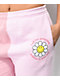 By Samii Ryan x Smiley Positive Pink Colorblock Sweatpants - Thumbnail image 3 of 7