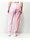 By Samii Ryan x Smiley Positive Pink Colorblock Sweatpants - Thumbnail image 2 of 7