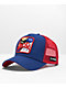 CAPSLAB Mushroom Blue & Red Trucker Hat - Thumbnail image 1 of 7