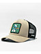 CAPSLAB x Smurfs Pizza Brown Trucker Hat - Thumbnail image 1 of 6