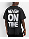 CLSICS Never On Time Black Wash T-Shirt - Thumbnail image 2 of 3