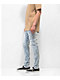 CPTL Money Bag Paisley Light Blue Denim Jeans - Thumbnail image 6 of 6