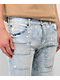 CPTL Money Bag Paisley Light Blue Denim Jeans - Thumbnail image 4 of 6
