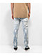 CPTL Money Bag Paisley Light Blue Denim Jeans - Thumbnail image 2 of 6